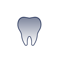 岩手県盛岡市の歯医者・インプラント歯科「高橋衛歯科医院」|歯の表面が黒くなっている様子を表したアイコン